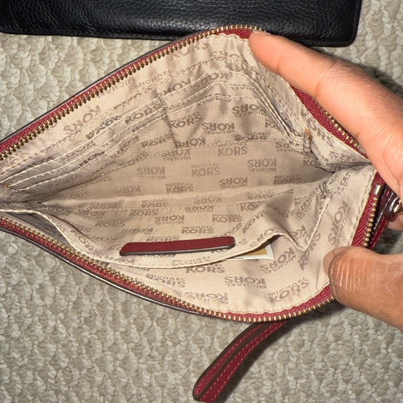 MICHAEL KORS Black and Red Wristlet Set - Picture 3 of 8